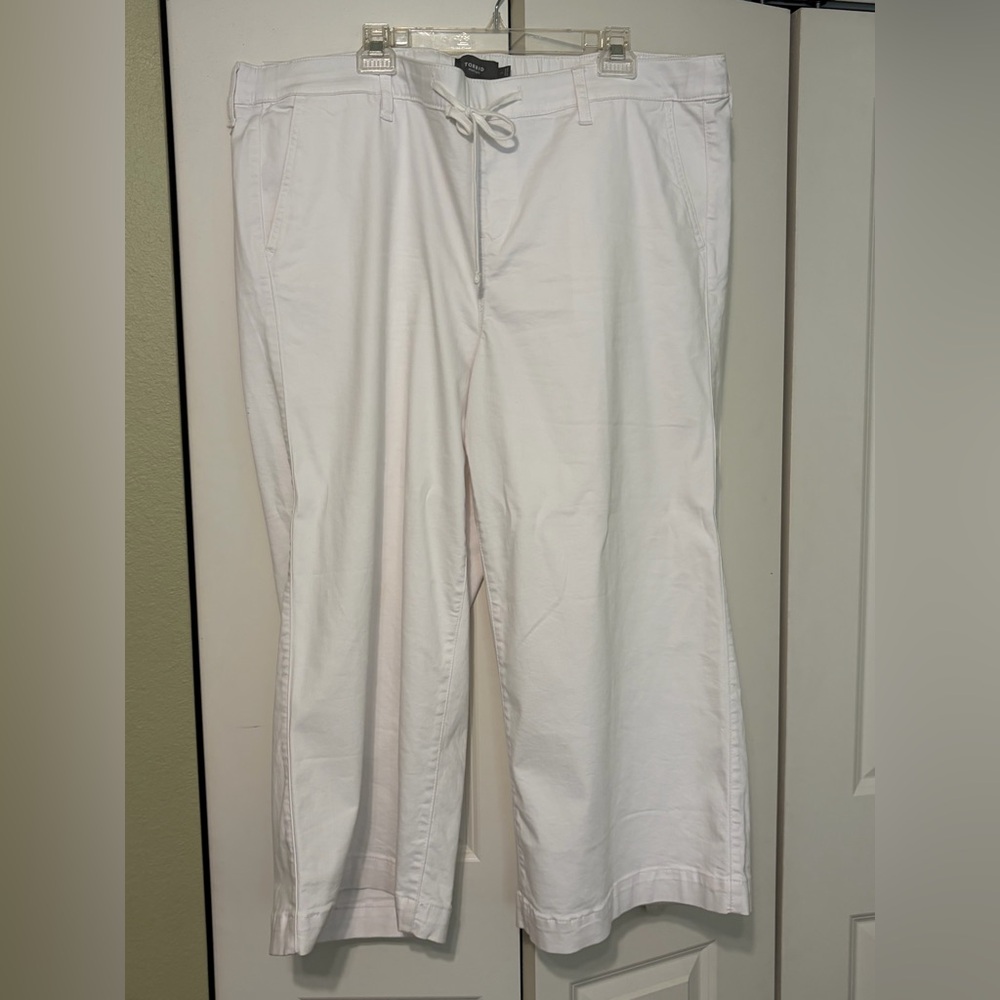 Torrid White Jeans